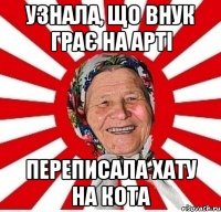 Узнала, що внук грає на арті переписала хату на кота