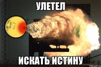 улетел искать истину