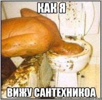 как я вижу сантехникоа