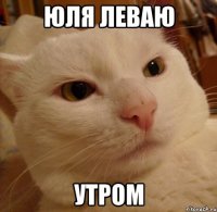 Юля Леваю Утром