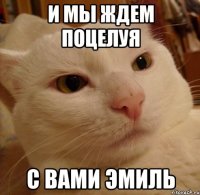 И мы ждем поцелуя С вами Эмиль