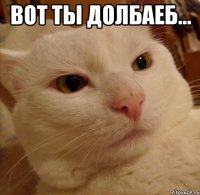 Вот ты долбаеб... 