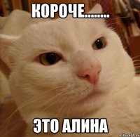 Короче........ Это Алина