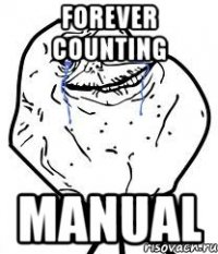 forever counting manual