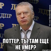  Поттер, ты там еще не умер?