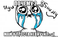 почему 2....? мам я проста невиучил...=(