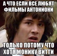 а что если все любят фильмы Антониони только потому что хотя Монику Витти