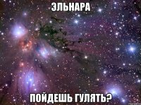 Эльнара Пойдешь гулять?