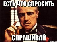 Есть что спросить Спрашивай