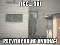 псс... эй! регулярка не нужна?