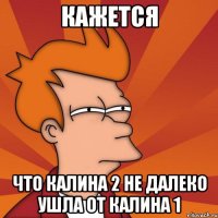 кажется что калина 2 не далеко ушла от калина 1