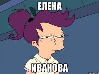 елена иванова