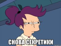  снова секретики