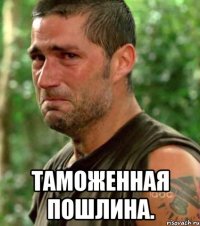  Таможенная пошлина.