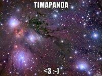 Timapanda <3 :-)