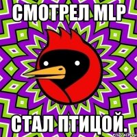 Смотрел MLP Стал птицой.