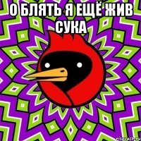 о блять я ещё жив сука 