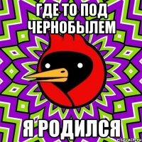 где то под чернобылем я родился