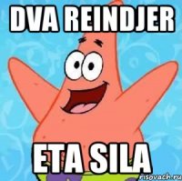 DVA REINDJER ETA SILA