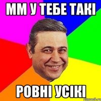 ММ У ТЕБЕ ТАКІ РОВНІ УСІКІ