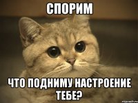 Спорим Что подниму настроение тебе?