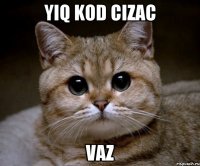 Yiq Kod CiZaC VaZ