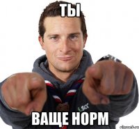 ТЫ ВАЩЕ НОРМ