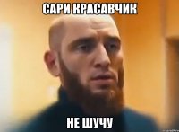 Сари красавчик Не шучу