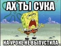 ах ты сука на уроке не выпустила