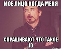 Мое лицо когда меня спрашивают что такое 1D