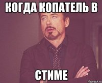 когда копатель в стиме