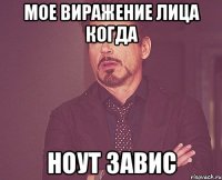 мое виражение лица когда ноут завис