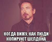  КОГДА ВИЖУ, КАК ЛЮДИ КОПИРУЮТ ШЕЛДОНА