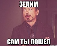 Зелим Сам ты пошел