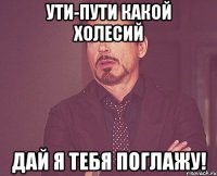 ути-пути какой холесий дай я тебя поглажу!