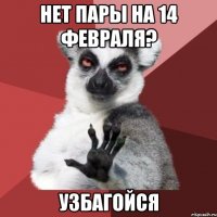 Нет пары на 14 февраля? Узбагойся