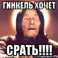 Гинкель хочет срать!!!!