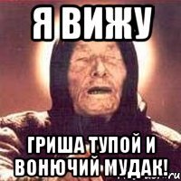 я вижу Гриша тупой и вонючий мудак!