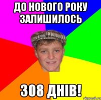 До нового року залишилось 308 днів!