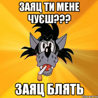 Заяц ти мене чуєш??? Заяц блять