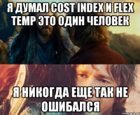 я думал cost index и Flex Temp это один человек я никогда еще так не ошибался