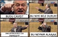 Budu cavid? Bu niye bele durur? Ona deyibler bele cox yarawiqlidi Bu neynir Alaaaa