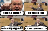 погода зимой то снега нет то температура -30 что за издевательство