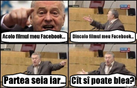 Acolo filmul meu Facebook... Dincolo filmul meu Facebook... Partea seia iar... Cît sî poate blea?