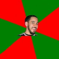 Создать мем Mike Shinoda