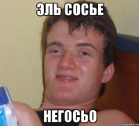 Эль сосье Негосьо