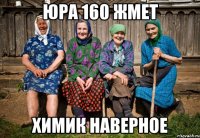 юра 160 жмет химик наверное