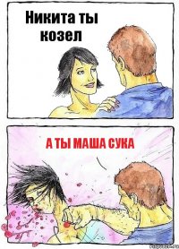 Никита ты козел А ты Маша сука