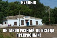 Буялык он такой разный, но всегда прекрасный!