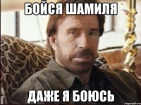 Бойся Шамиля Даже я боюсь
